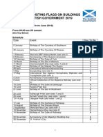 Scottish Government Flag Flying Guidance - June 2019 PDF