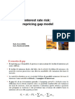 Modelli Di Repricing Gap