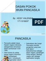 Landasan Pokok Pendidikan Pancasila