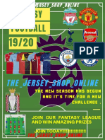 Fantasy Football: The - Jersey - Shop - Online