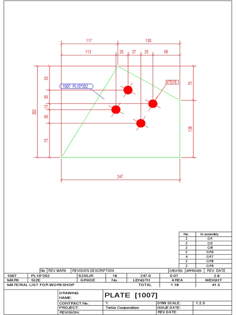Workshop Material List and Specifications | PDF