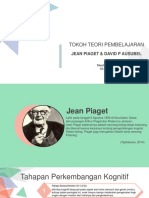 Jean Piaget Dan Ausubel