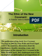 The Ethic of The New Covenant:: A Fresher View To Matthew 5