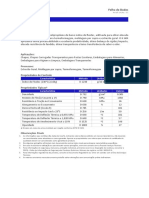 Polipropileno H 604: Folha de Dados Técnicos