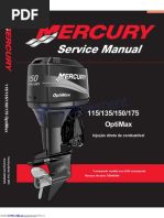 Manual de Operação E Manutenção Mercury 135 - 150 - 175 Hp O Portugues