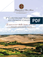 I Convegno Nazionale Sui Domini Collettivi - Proframma PDF