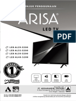 Petunjuk Penggunaan LED TV AL29-32-39-40 S200