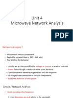 Microwave Network Analysis S-Parameters