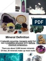 Power Point in Earth and Life Science MINERAL