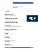 AIM Software Used Commands Used Procedure:: Computer Aided Design Laboratory