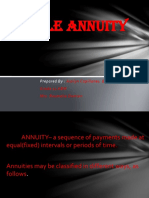 Simple Annuity