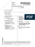 European Patent Specification A61K 9/02: Printed by Jouve, 75001 PARIS (FR)