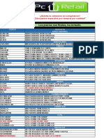 Lista de Precios Especial Con Iva 21-08-2019