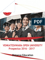 Venkateshwara Open University Details