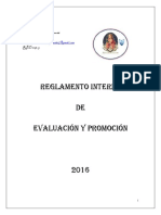 Reglamento de Evaluación y Promoción Colegio Santa María Goretti