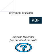 Find Out About the Past with Historical Research