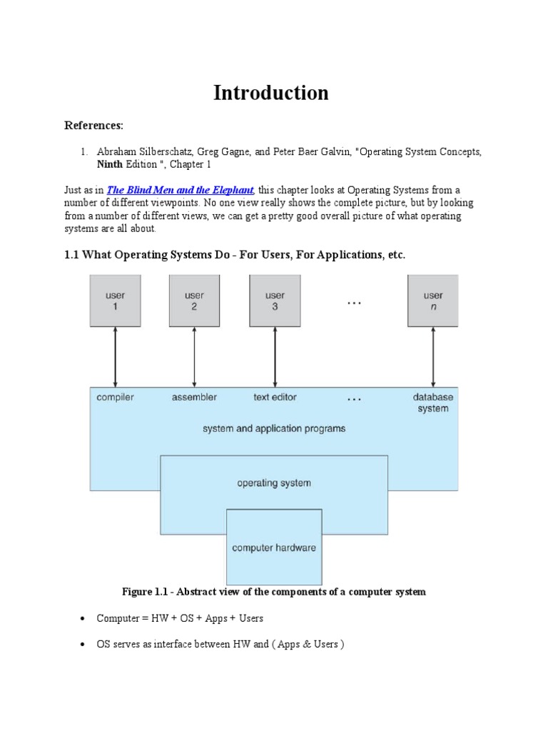1 Introduction To Operating System 10 Jul 2019material I 10 Jul 2019 ...
