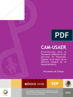 Cam-Usaer Orientaciones para La Planeación Diráctica Servicios de Educación Especial Psico Educ PDF