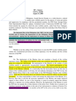 BP v. Zamora G.R No. 141284 August 15, 2000 Facts:: Over The Military