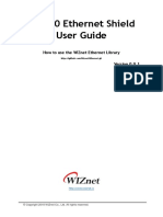 W6100 Ethernet Shield User Guide: How To Use The Wiznet Ethernet Library