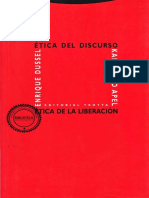 Ética Del Discurso - Ética de La Liberación