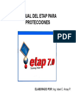 Manual Del ETAP para Protecciones