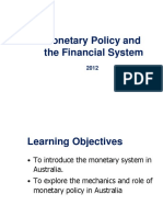 Monetary Policy and The Financial System