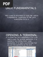 UNIX Tutorial