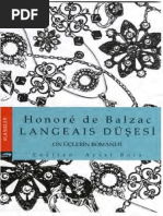 Honore de Balzac-Langeais Düşesi̇