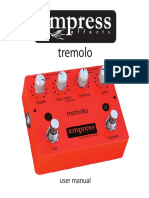 Tremolo: User Manual