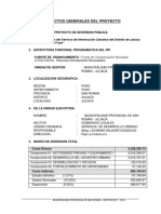 Memoria Descriptiva Catastro PDF