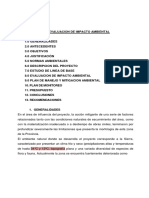 Evaluación de Impacto Ambiental para mejoramiento de riego en Ccenta