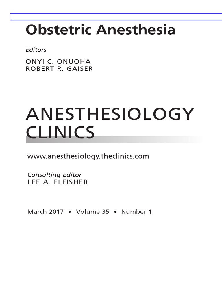 Anesthesia Books Obstetric Anesthesia Childbirth Anesthesia