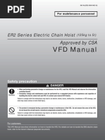 VFD Manual: Approved by CSA