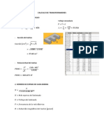 Calculo de Transformadres: 2. Número de Espiras en Cada Bobina