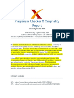 Plagiarism Checker X Originality: Similarity Found: 78%