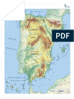 Mapa Fisico Espana