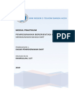 Modul Praktikum Pbo - Dasar Pemrograman Dart