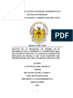 Proyecto de Investigacion de Universidad Católica de Trujillo Benedicto Xvi