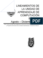 Lineamientos Computacion Basica I