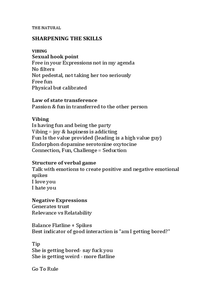 Sharpening The Skills Sexual Hook Point PDF Social Psychology