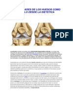 Enfermedades de Los Huesos Como Afrontarlo Desde La Dietetica