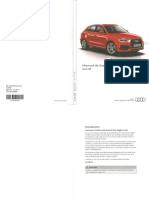 Manual de Instrucciones Audi Q3