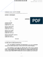 2019 Jeffrey J Bernhardt V County of Erie Et Al SUMMONS COMPLAINT 1