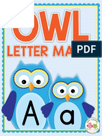 OWL OWL OWL: Letter Match Letter Match