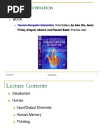 Course Information: Human-Computer Interaction