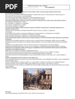 Atividade avalativa de ciências