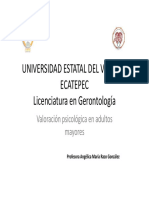 Valoracion Psicologica en Adultos Mayores PDF