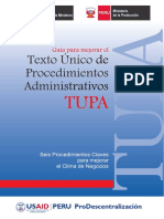 Guía para mejorar el Texto Unico de Procedimientos Administrativos (TUPA).pdf
