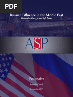 Russian Influence in the Middle East